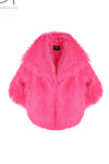 CHENPENG snowman fur coat CP22AWV001 pink